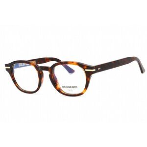 NEW CUTLER AND GROSS CG1356 002 UNISEX HAVANA EYEGLASSES